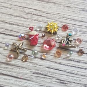 🦉"Sand & Sun" Charm Set